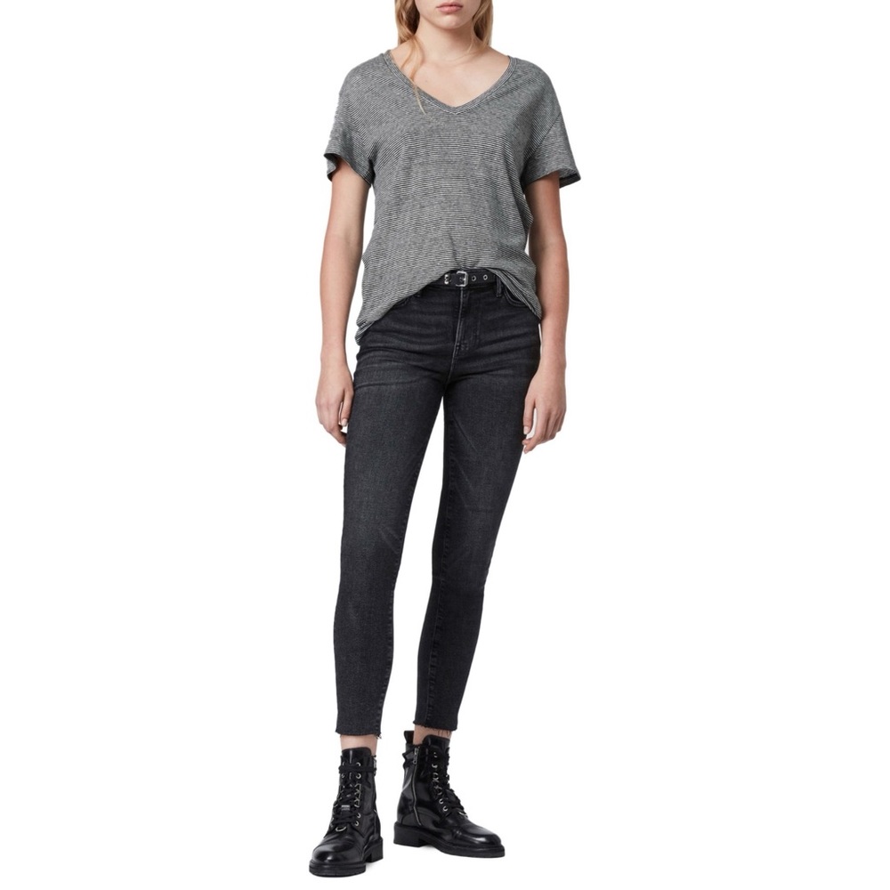 ALLSAINTS women’s stripe t-shirt